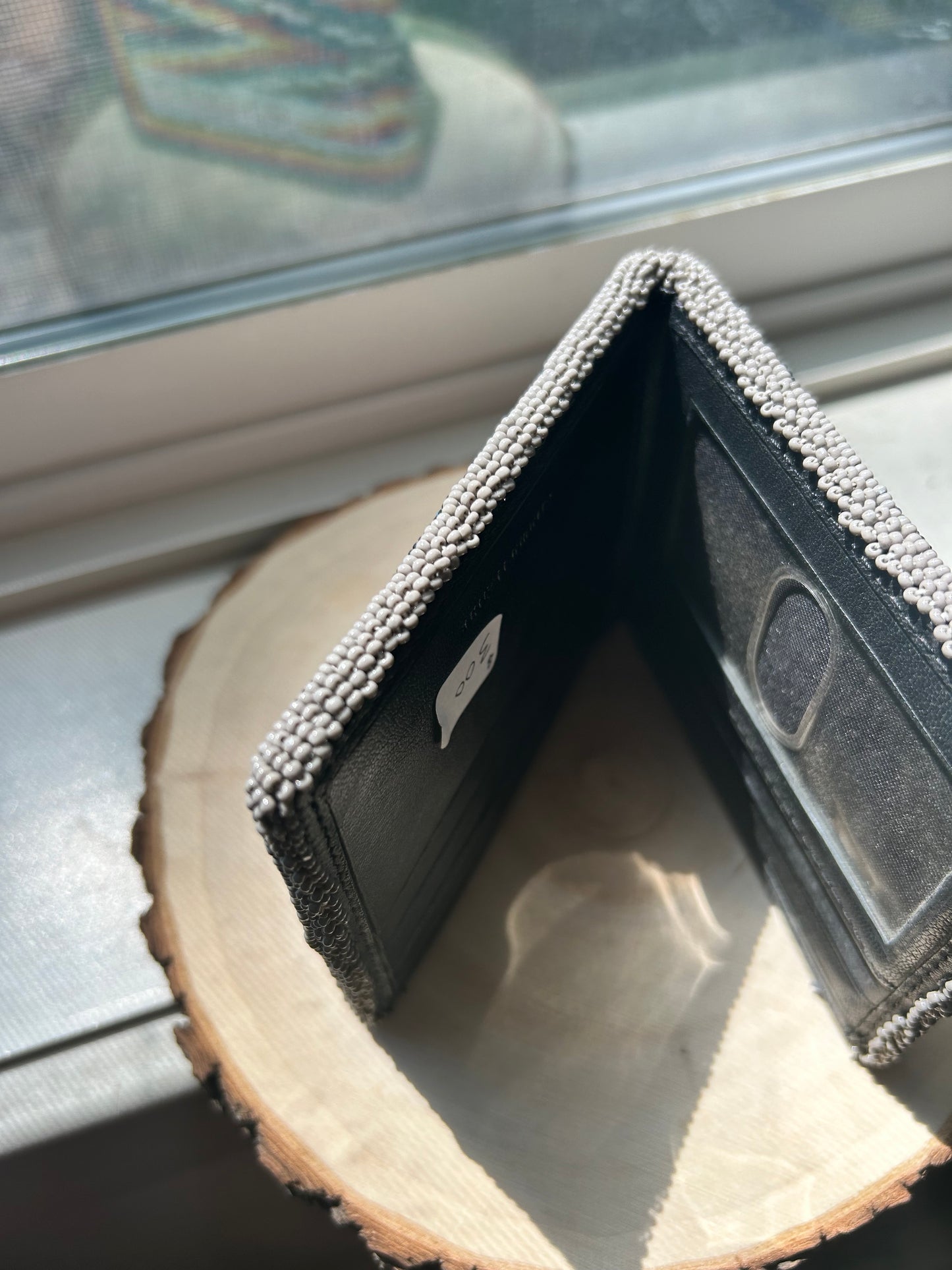 Fully Cut-Beaded Wallet