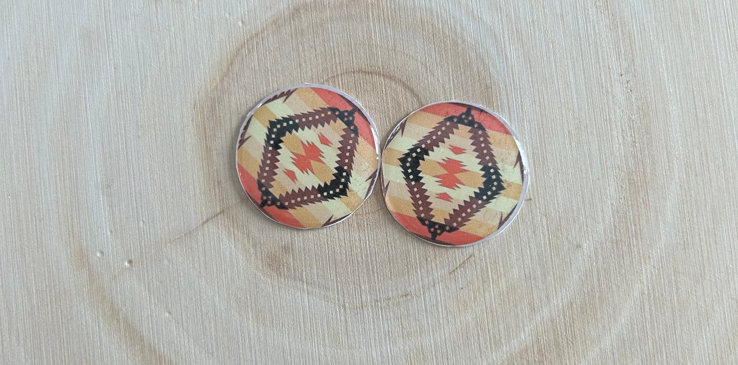 Epoxy Cabs for Earrings/ Various Beaded Projects