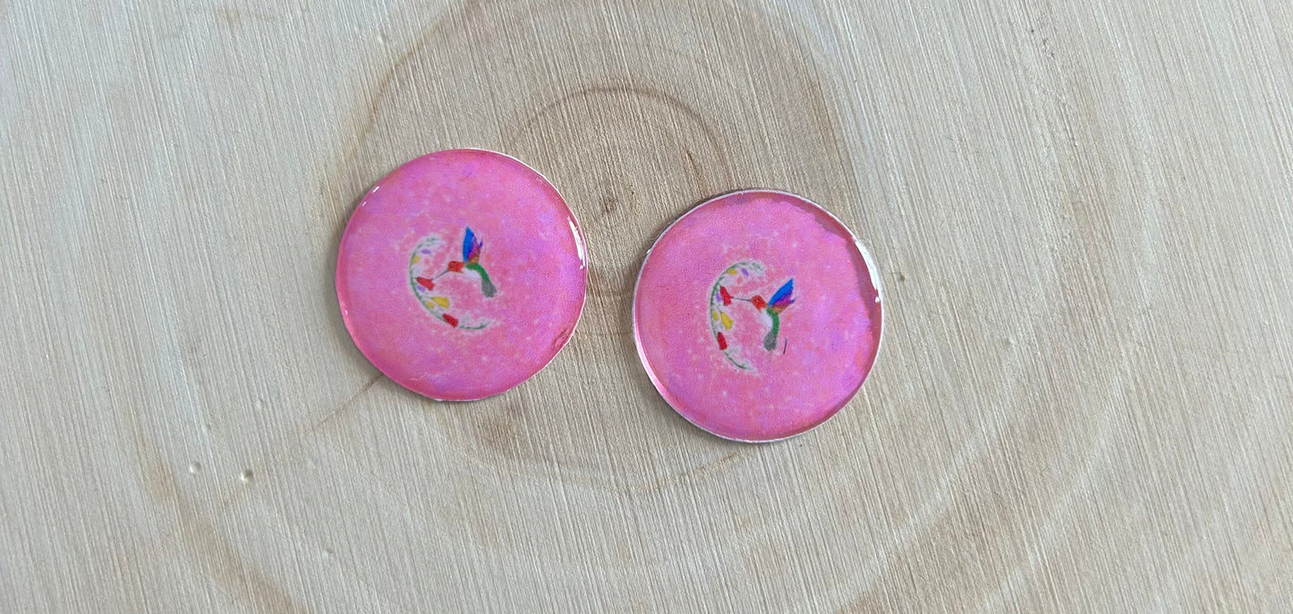 Epoxy Cabs for Earrings/ Various Beaded Projects